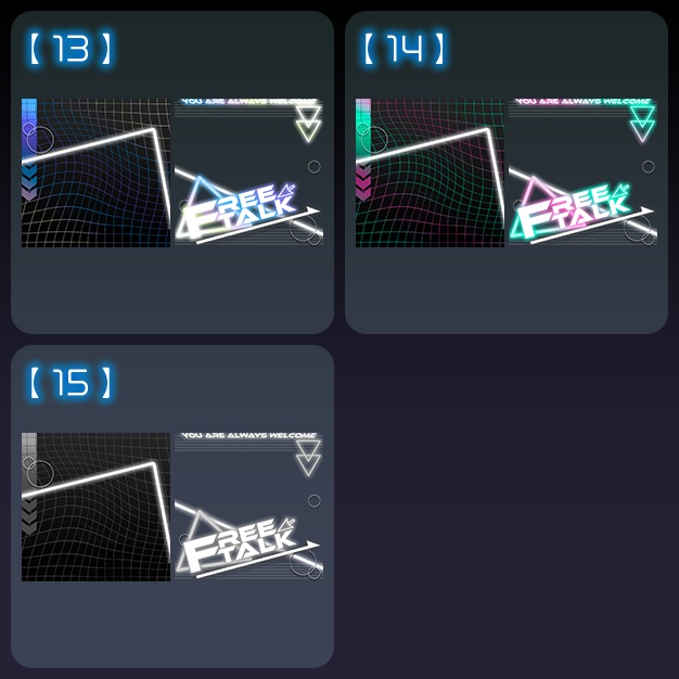 【無料】FRENERF-B【サムネ素材】