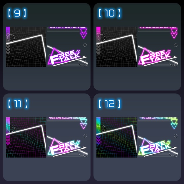 【無料】FRENERF-B【サムネ素材】