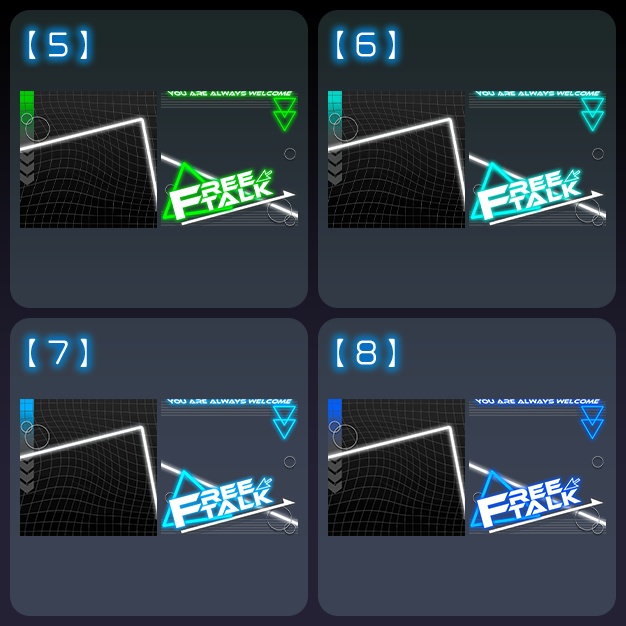 【無料】FRENERF-B【サムネ素材】