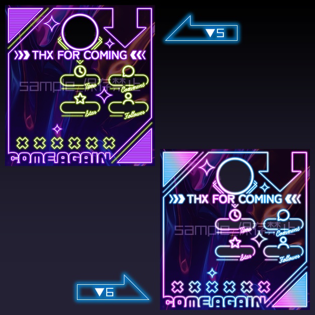 【IRIAM用】NEOn【リザルト素材】