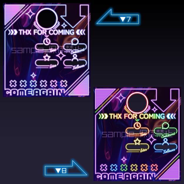 【IRIAM用】NEOn【リザルト素材】