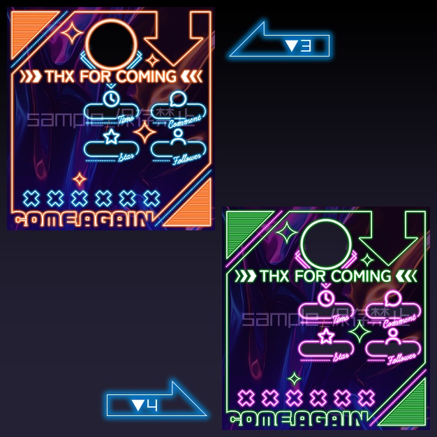 【IRIAM用】NEOn【リザルト素材】