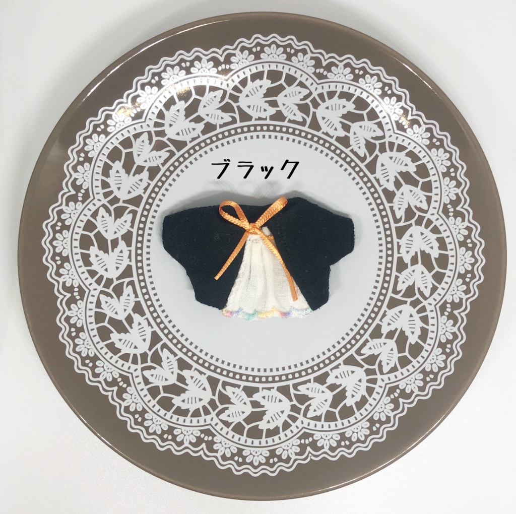 バックフリルスモック