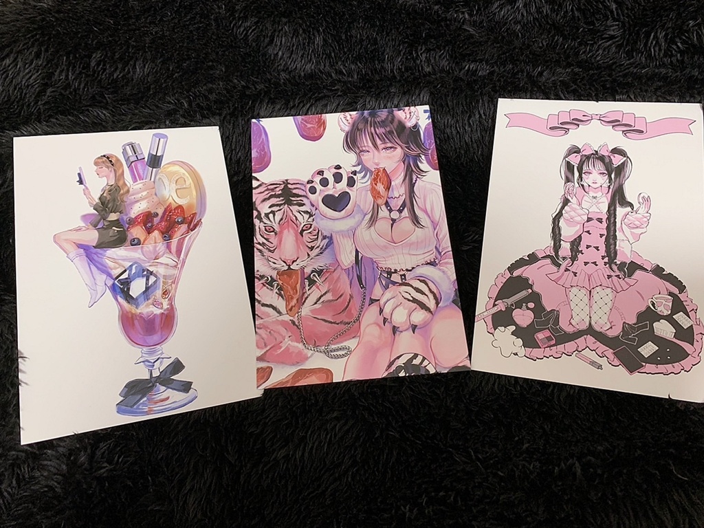 ポストカード3種