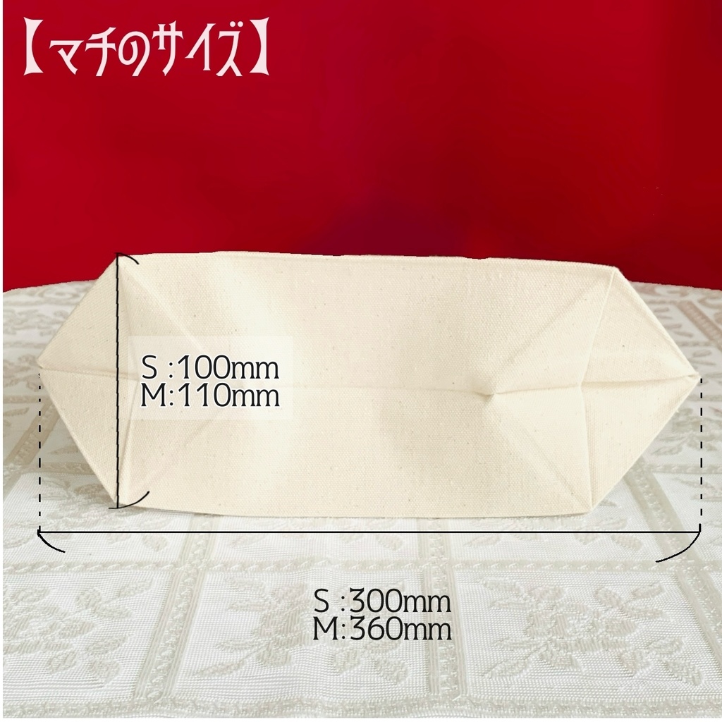 【トートバッグ】苺タルト