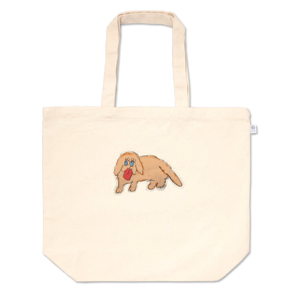 ぺろぺろわんちゃんお買い物マイバッグ