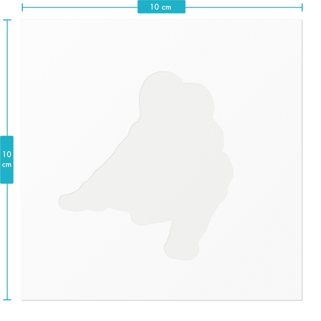 猫系彼女ステッカー