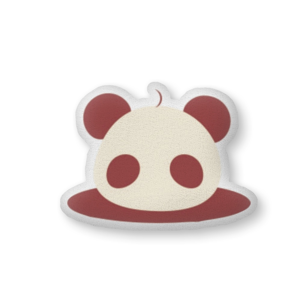 熊猫まんクッション