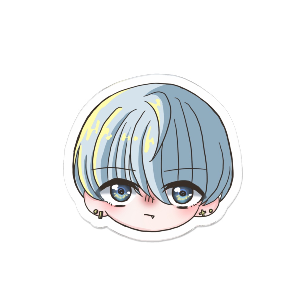 ツンデレくんアクリルバッジ