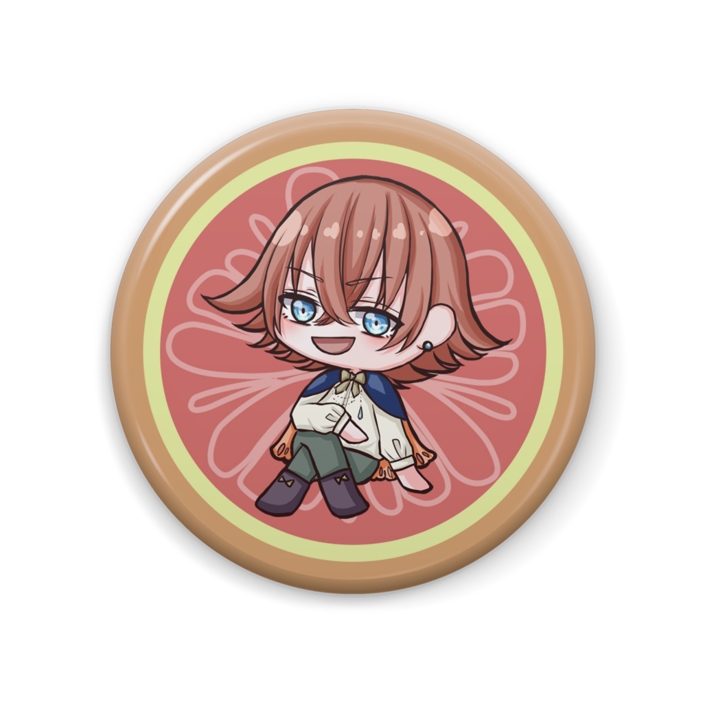 メンダコくん缶バッジ