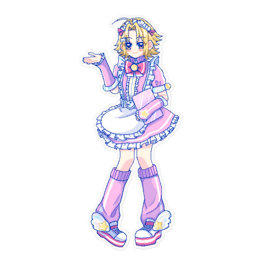 ぱそがるっ!日向ハルカ クリアステッカー