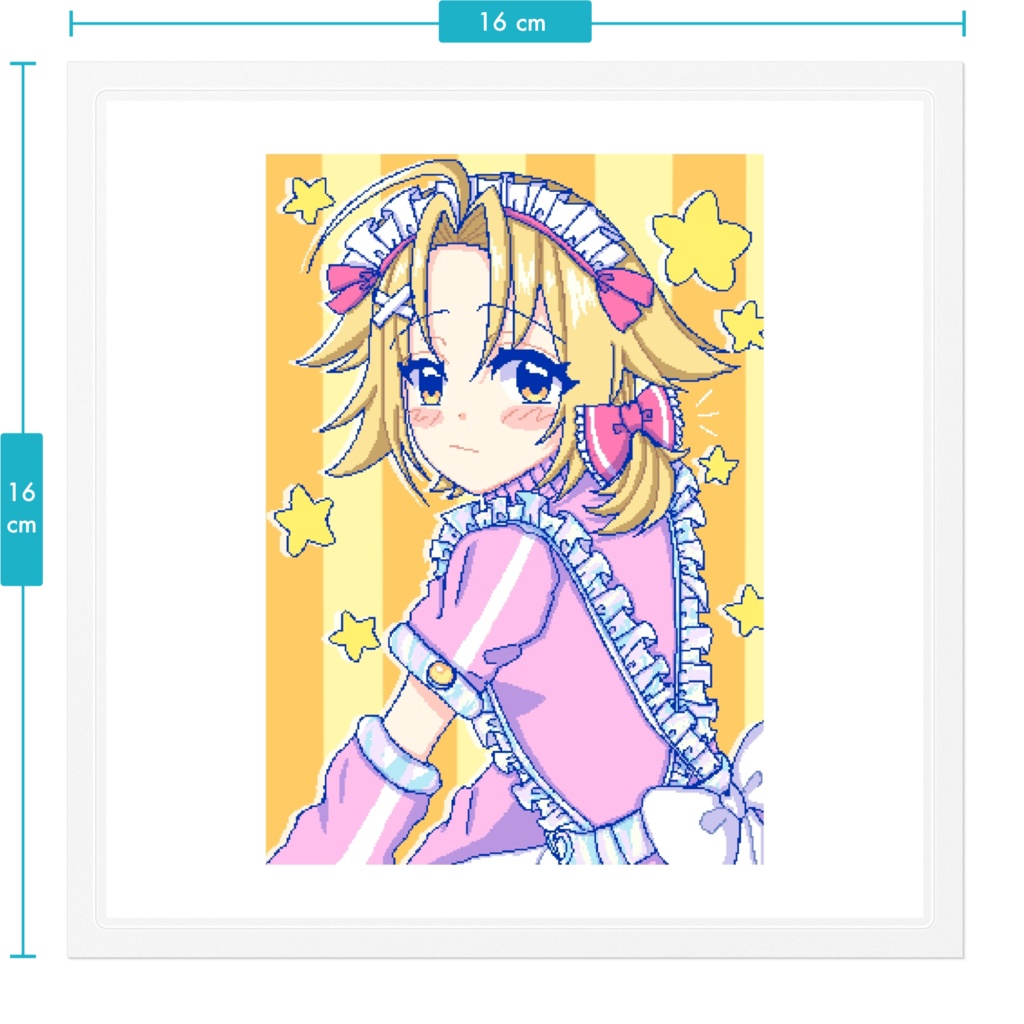 ぱそがるっ!日向ハルカ クリアステッカー(スチルver.)