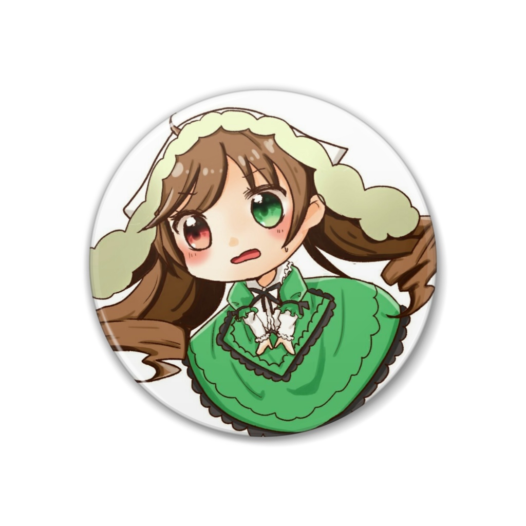 翠星石缶バッチ