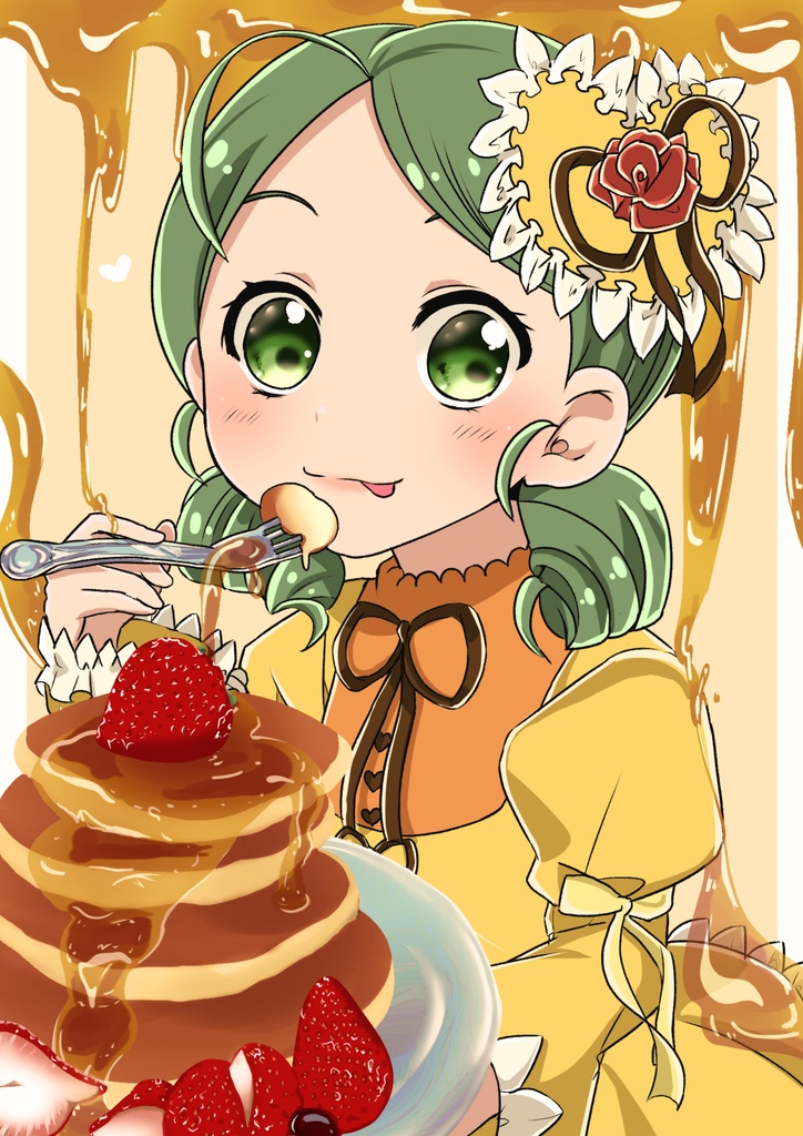 ハチミツ金糸雀クリアファイル