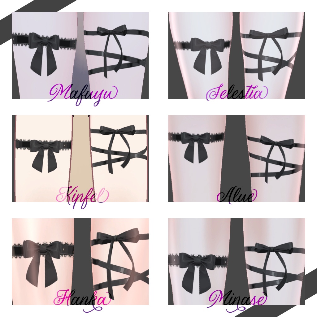 ガーターリングタトゥー【12Avatar対応】