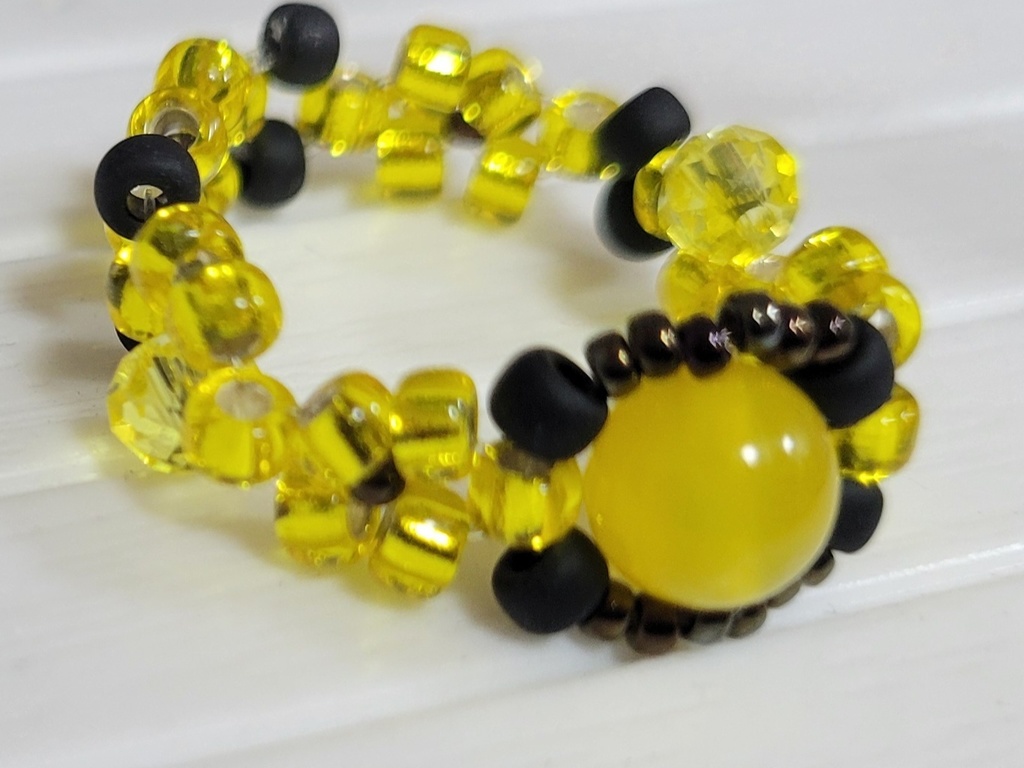 ホグワーツ各寮イメージ-ビーズリング