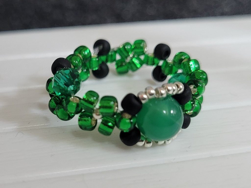 ホグワーツ各寮イメージ-ビーズリング