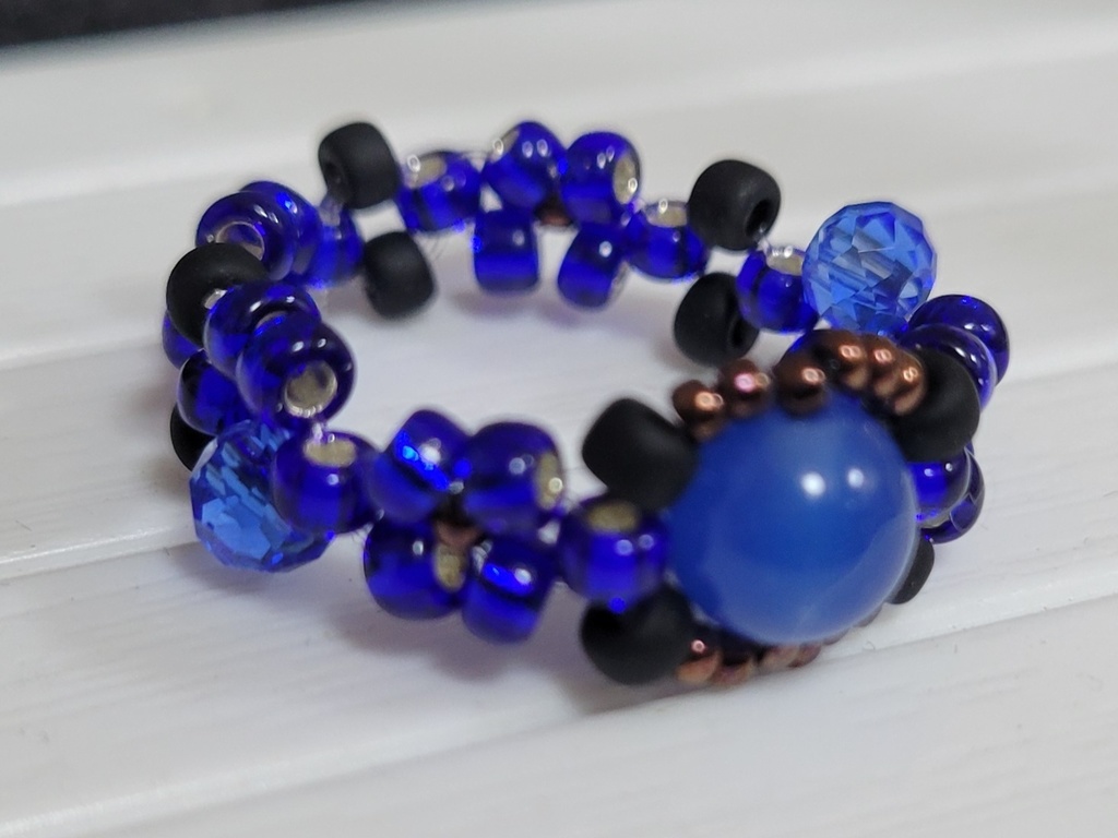 ホグワーツ各寮イメージ-ビーズリング