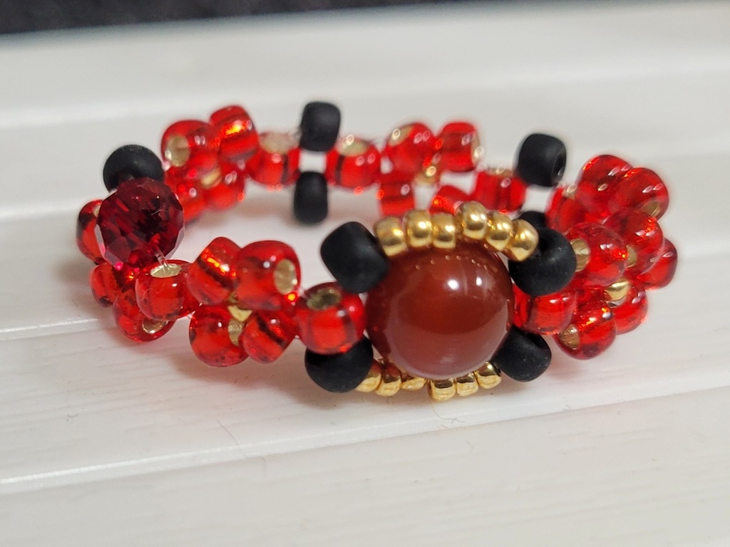 ホグワーツ各寮イメージ-ビーズリング