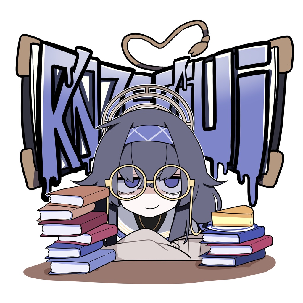 ブルアカステッカー