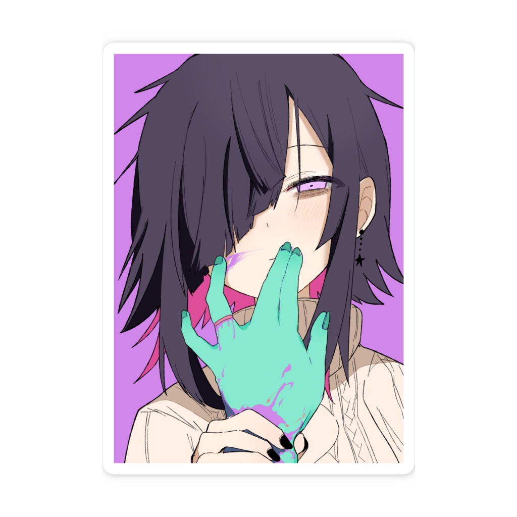 スマホステッカー 名刺の暮田