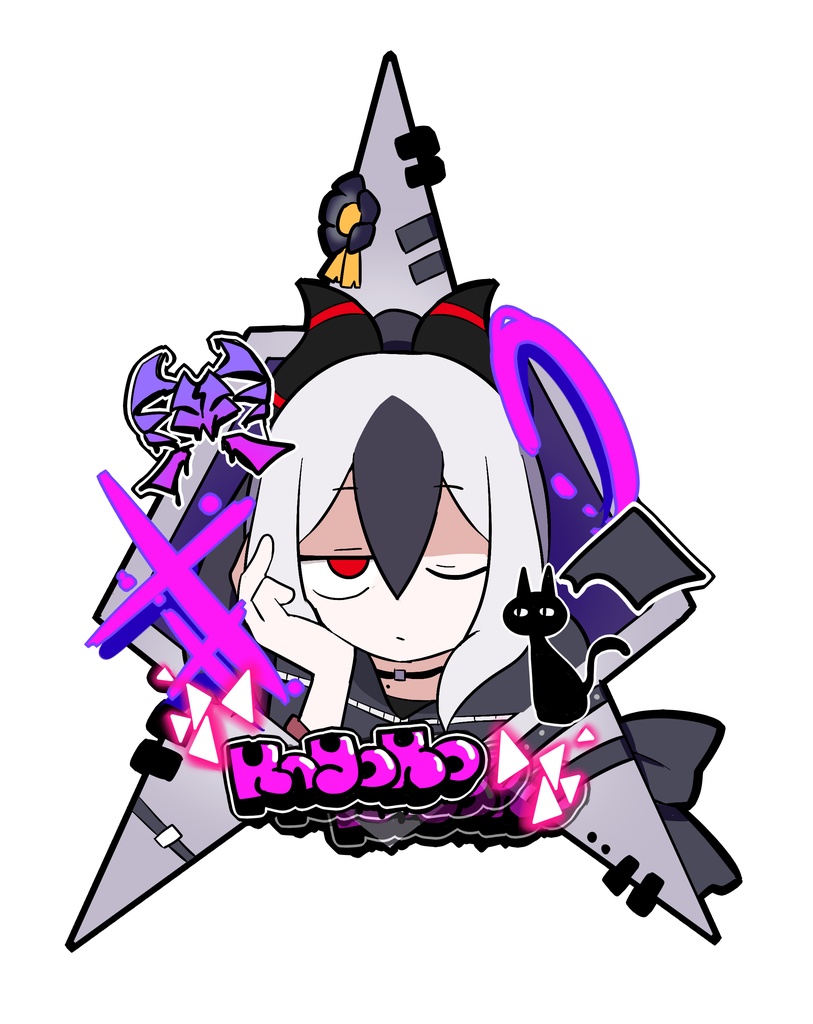 カヨコのヘイロー！ステッカー