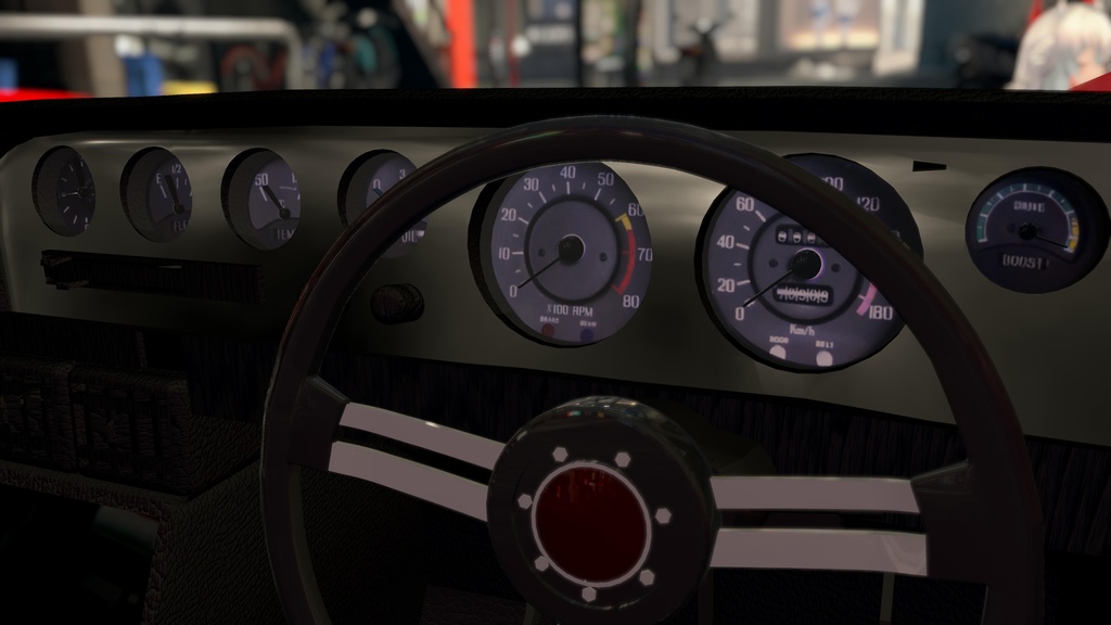 VRC想定【乗り物3Dモデル】メリケン【改造差分あり】