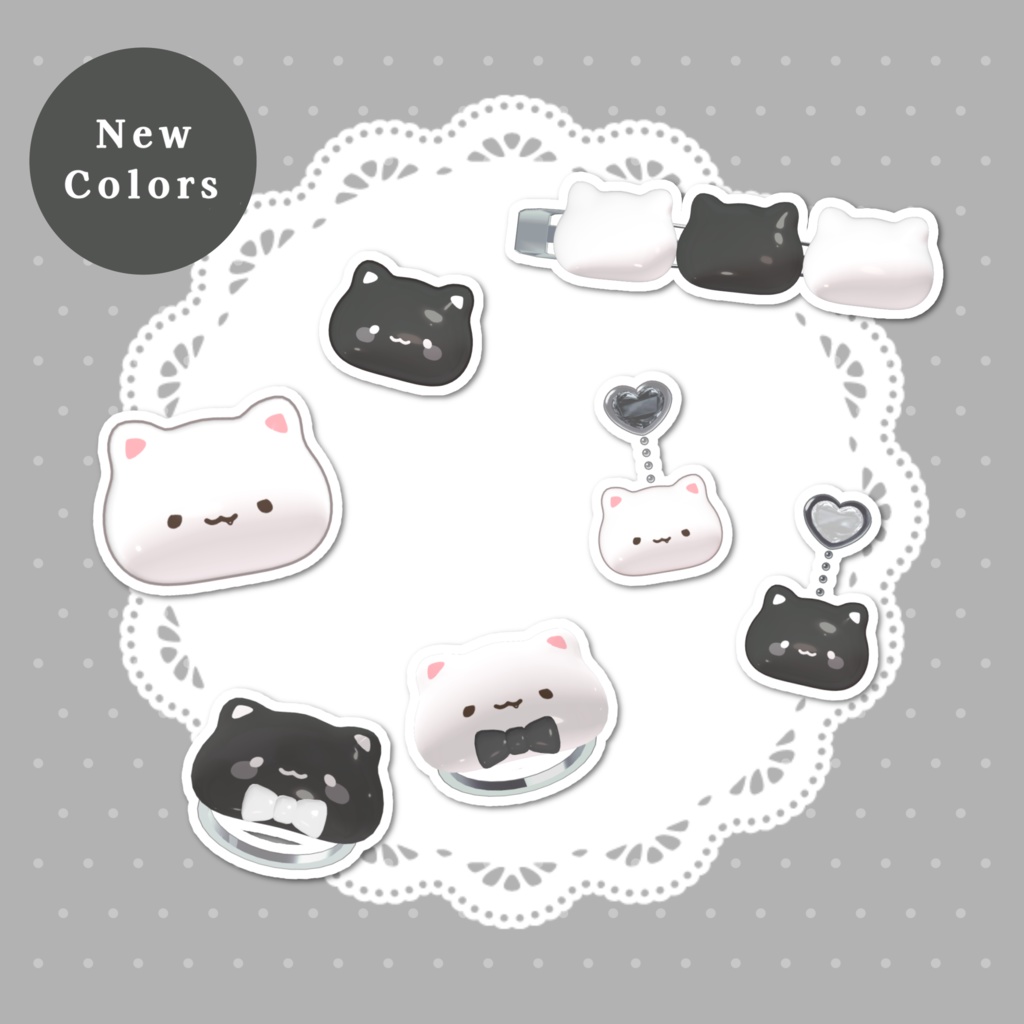 もちねこあくせせっと