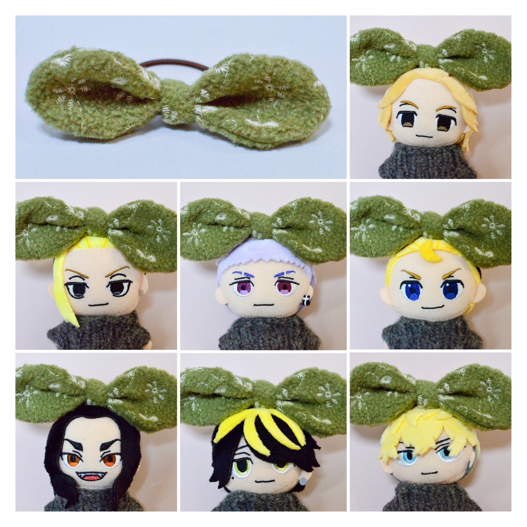 フリースバケットハット/リボン