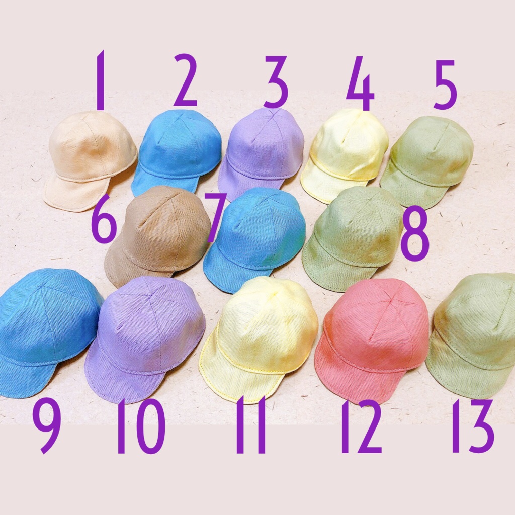 リバーシブルキャップ