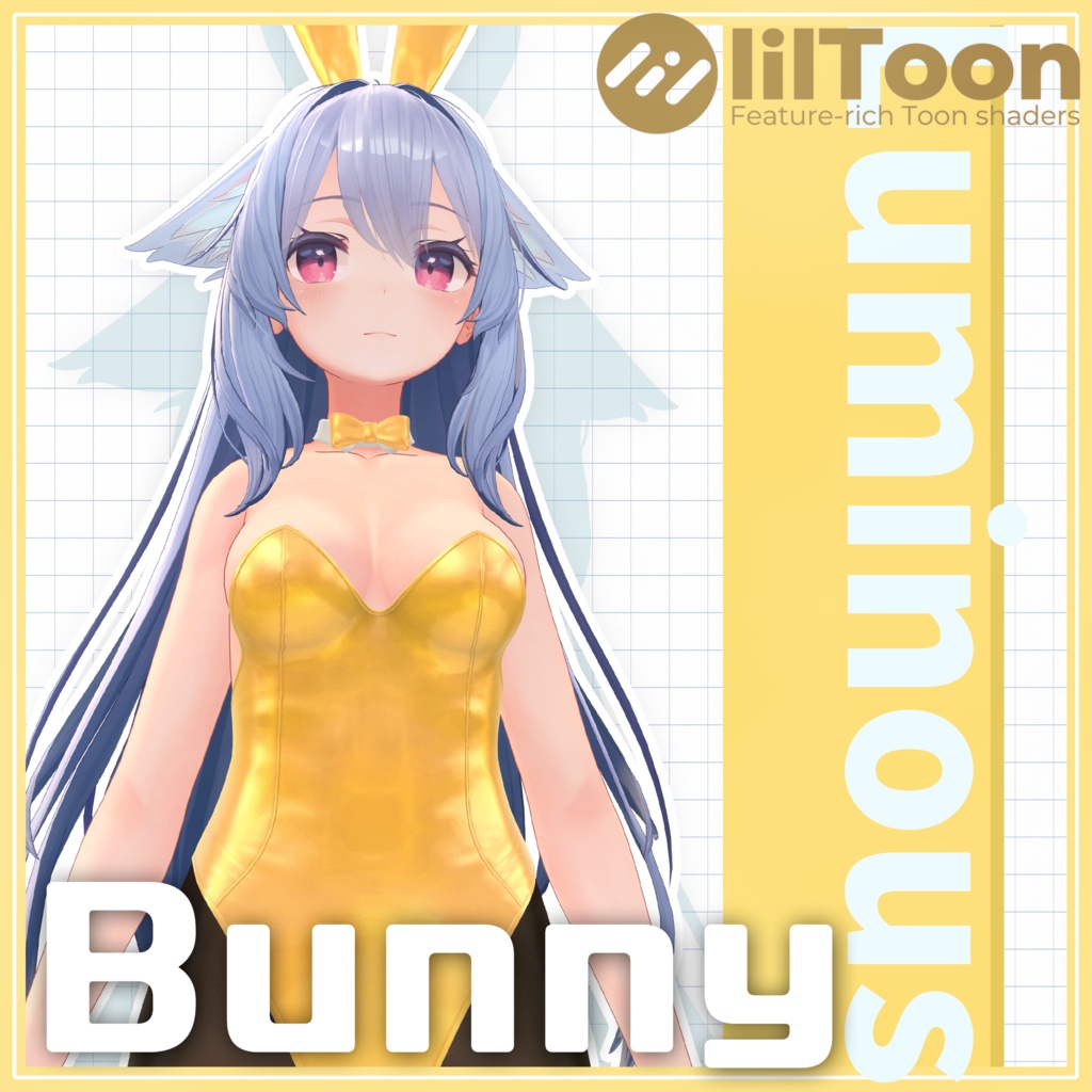 【期間無料】12アバター対応 ✦₊˚⊹ Luminous Bunny ⊹˚₊✦ バニー衣装