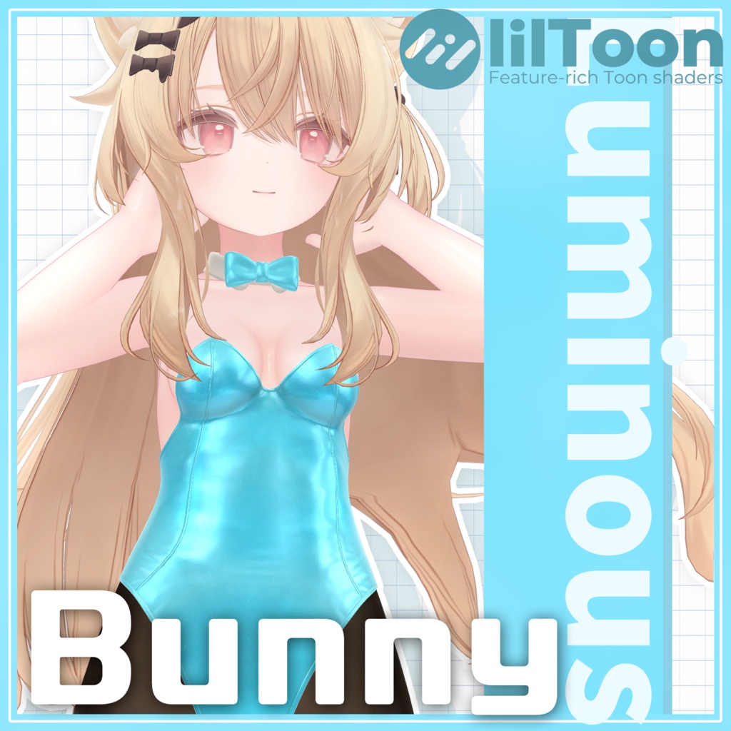 【期間無料】12アバター対応 ✦₊˚⊹ Luminous Bunny ⊹˚₊✦ バニー衣装