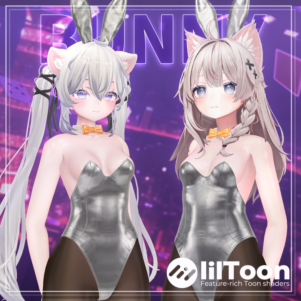 【12アバター対応】 ✦₊˚⊹ Luminous Bunny ⊹˚₊✦ バニー衣装