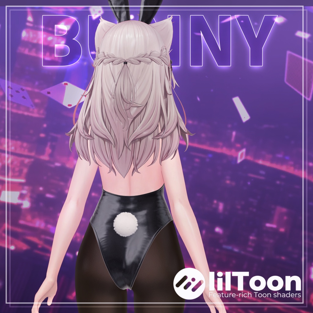 【12アバター対応】 ✦₊˚⊹ Luminous Bunny ⊹˚₊✦ バニー衣装