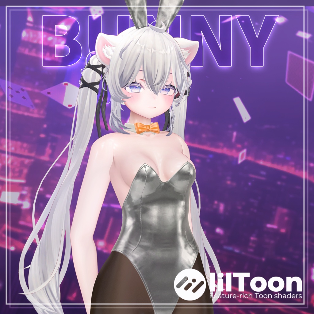 【12アバター対応】 ✦₊˚⊹ Luminous Bunny ⊹˚₊✦ バニー衣装