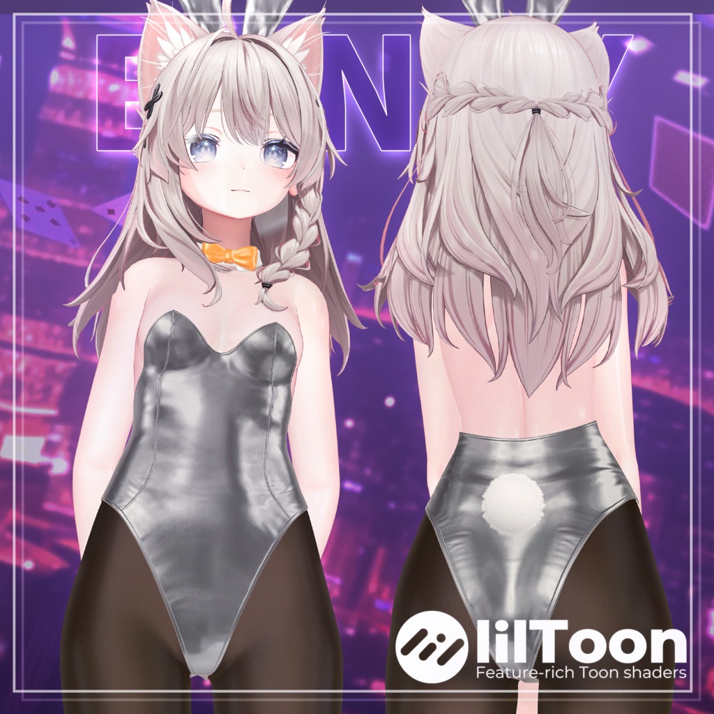 【12アバター対応】 ✦₊˚⊹ Luminous Bunny ⊹˚₊✦ バニー衣装