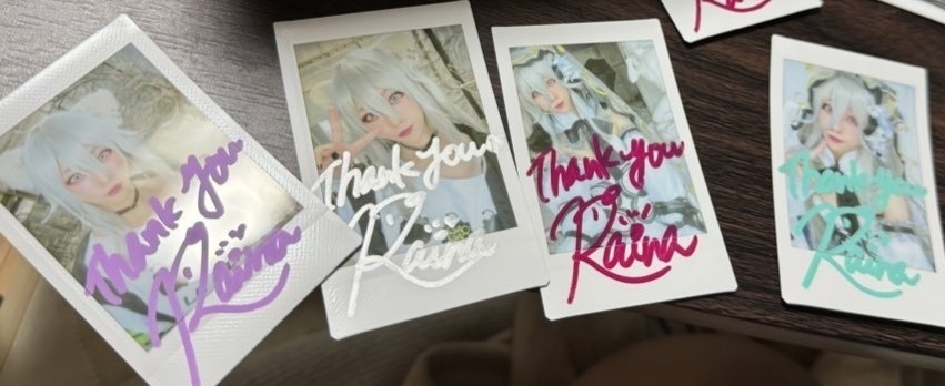 コスプレチェキ4枚セット