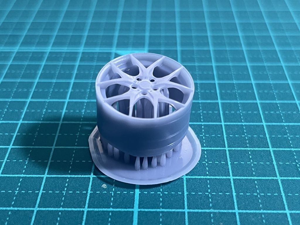 1/24 自作ホイール GTV03 18インチ