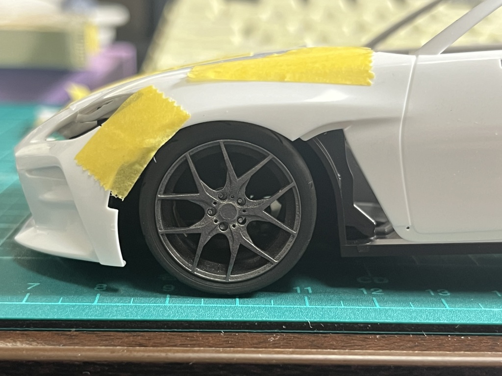 1/24 自作ホイール GTV03 18インチ