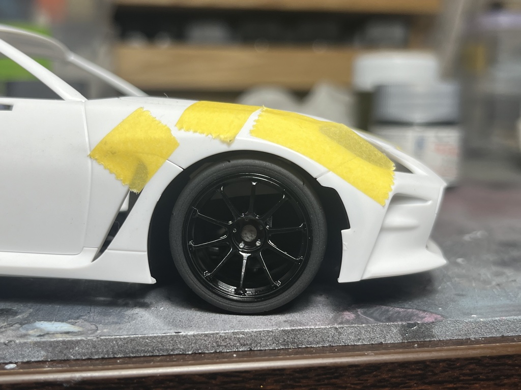 1/24　自作ホイール　RZ-DF2 18インチ