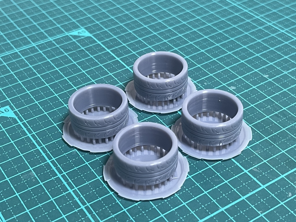 1/24 自作タイヤ Z3
