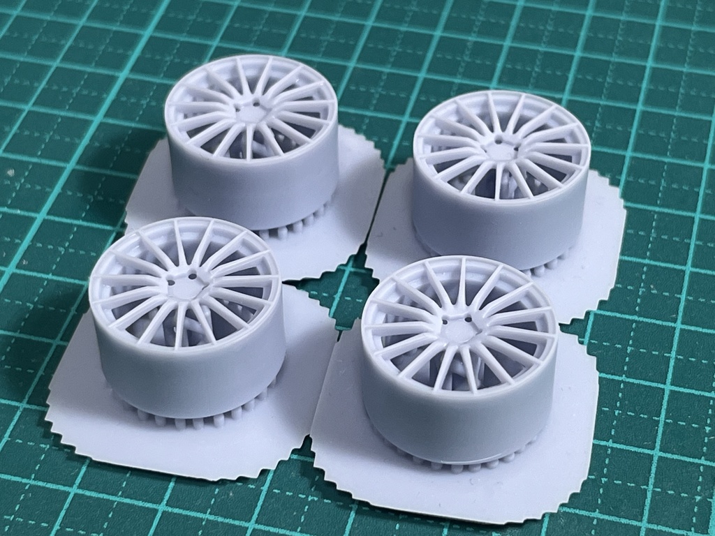1/24　自作ホイール　RS05RR　18インチ
