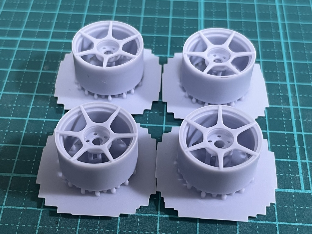 1/24 自作ホイールP-1 18インチ