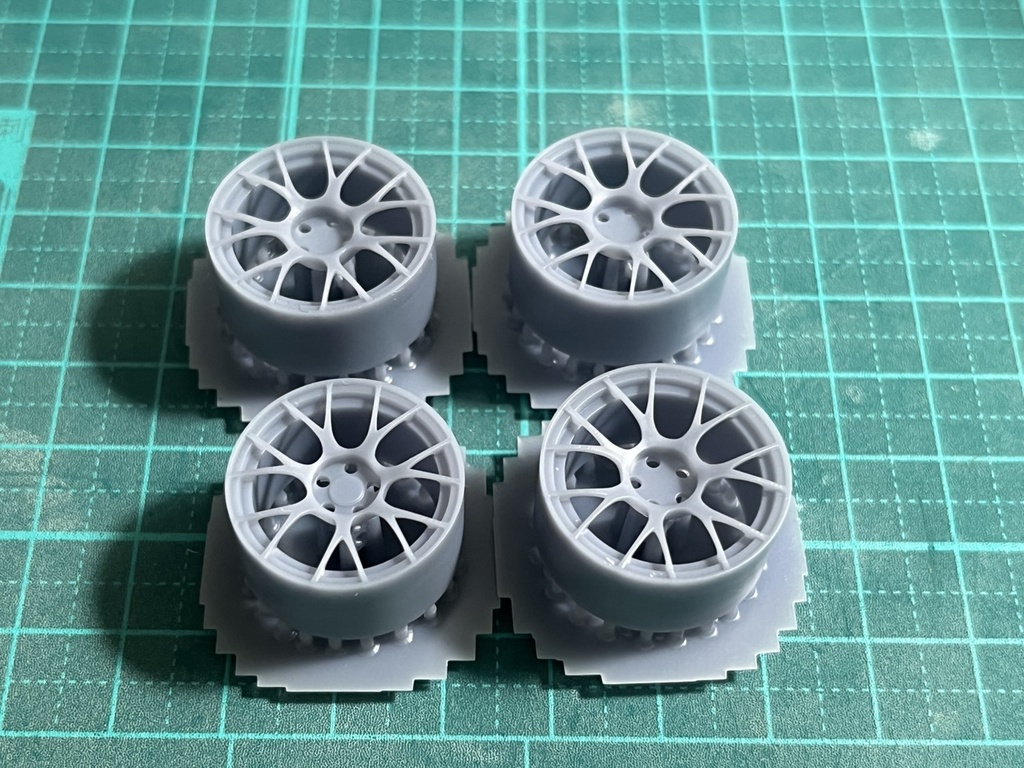 1/24 自作ホイール RE-V7 19インチ