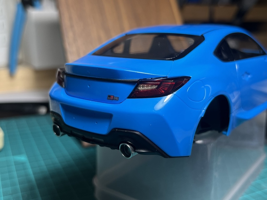 1/24 GR86用　社外マフラーセット　5.7mm 6.0mmセット