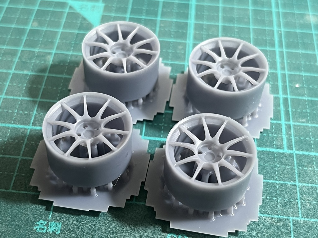 1/24 自作ホイール TC-105X 18インチ