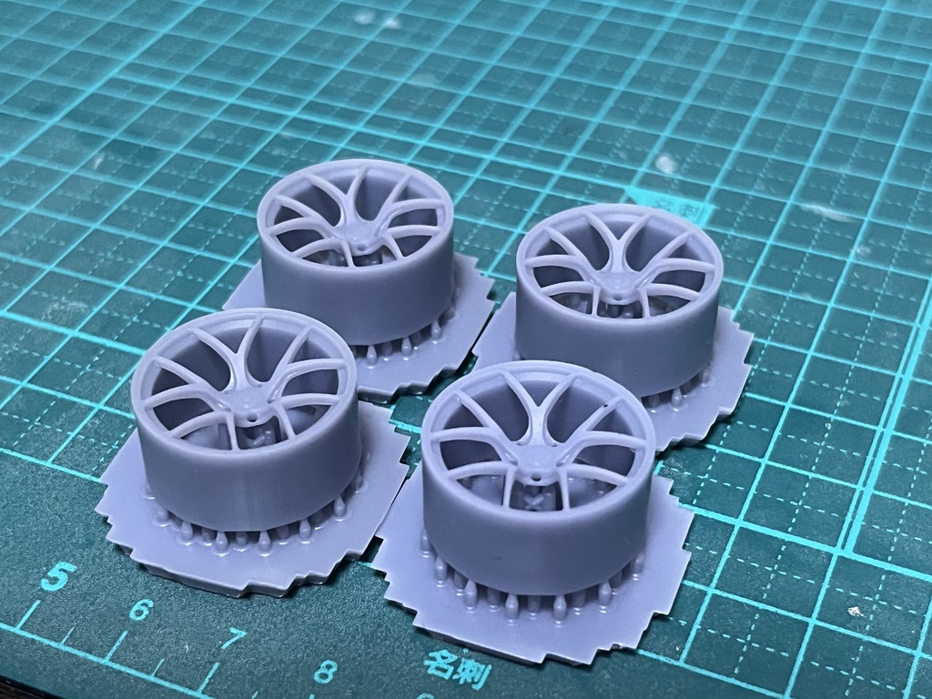 1/24 自作ホイール RI-D 19インチ