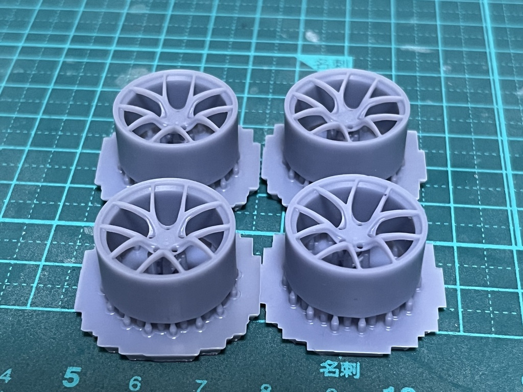 1/24 自作ホイール RI-D 19インチ
