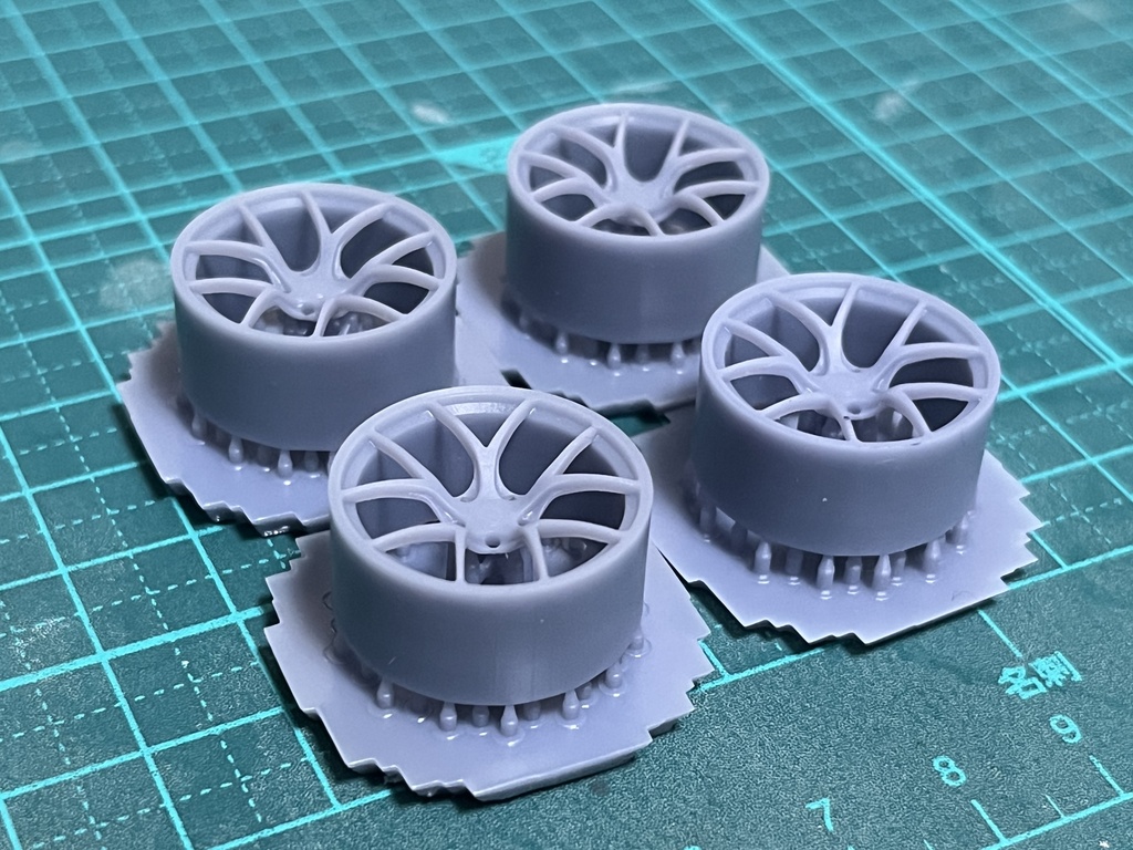 1/24 自作ホイール　RI-D 19インチ