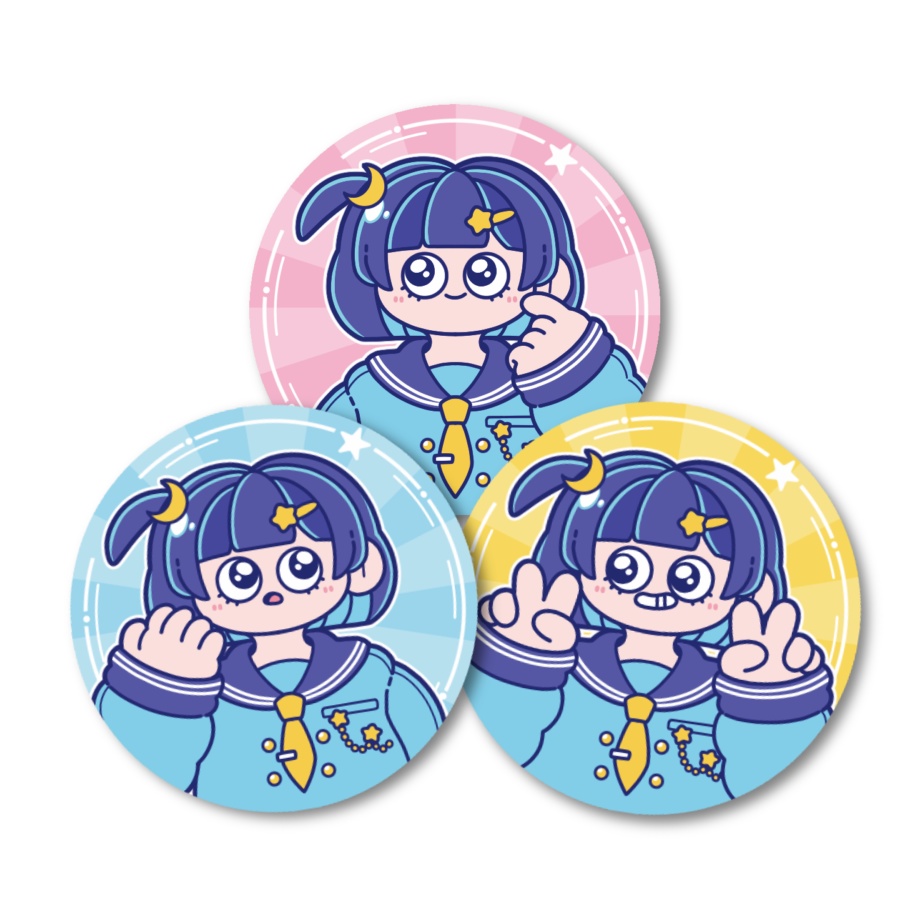 ランダム缶バッジ